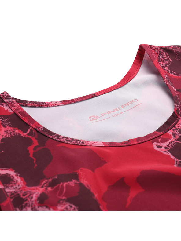 ALPINE PRO Damen-Schnelltrocknendes Kleid mit Cool Dry ALPINE PRO COLEENA 2 anemone varianta pe