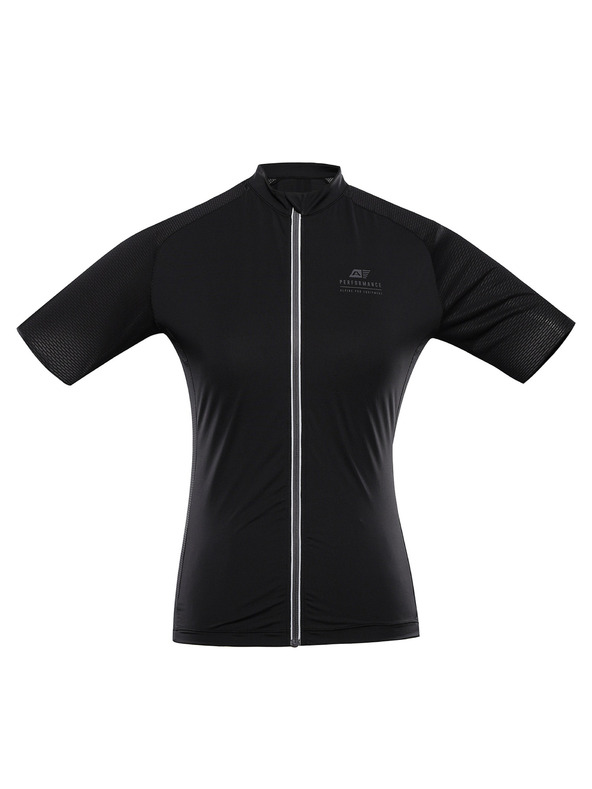 ALPINE PRO Damen-Radtrikot mit Cool-Dry ALPINE PRO SAGENA 2 black
