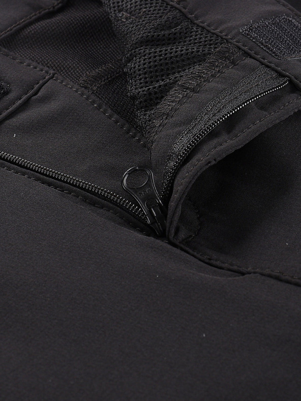 ALPINE PRO Kinder-Softshell-Shorts ALPINE PRO BAKO schwarz