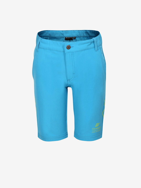 ALPINE PRO Blaue Kinder-Softshell-Shorts ALPINE PRO COLO