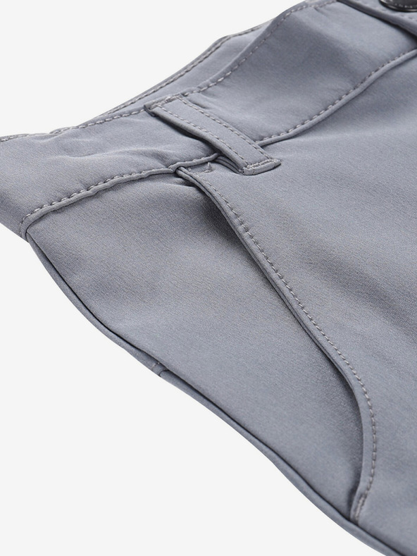 ALPINE PRO Graue Kinder-Softshell-Shorts ALPINE PRO Bako