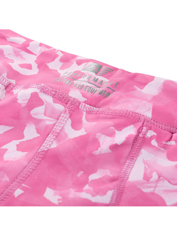 ALPINE PRO Kinder-Schnelltrocknende Leggings ALPINE PRO MARDO neon pink Variante pb