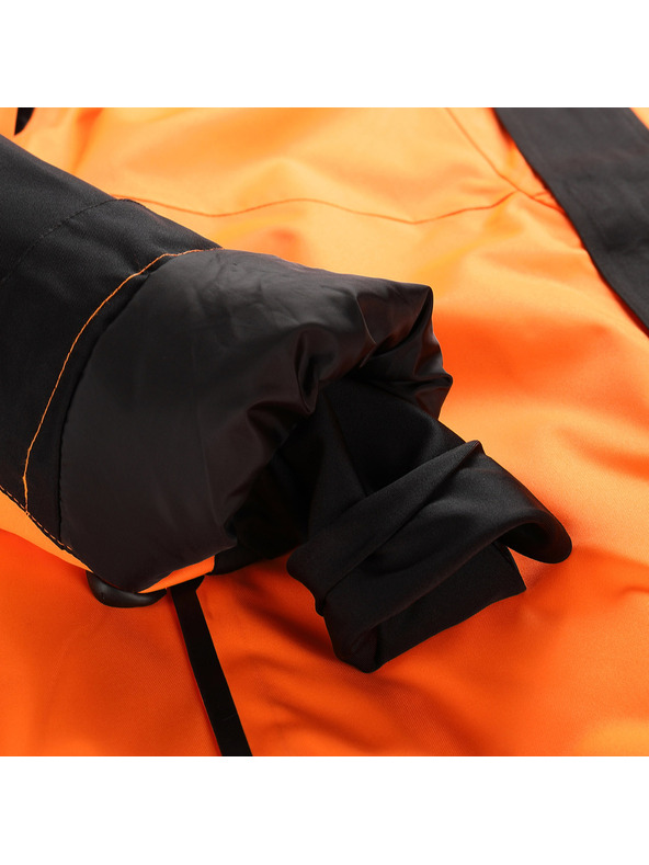 ALPINE PRO Herren-Skijacke mit ptx-Schneemembran ALPINE PRO DEAR neon shocking orange