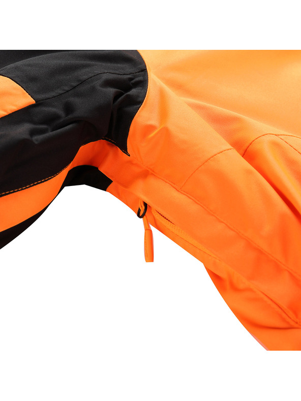 ALPINE PRO Herren-Skijacke mit ptx-Schneemembran ALPINE PRO DEAR neon shocking orange