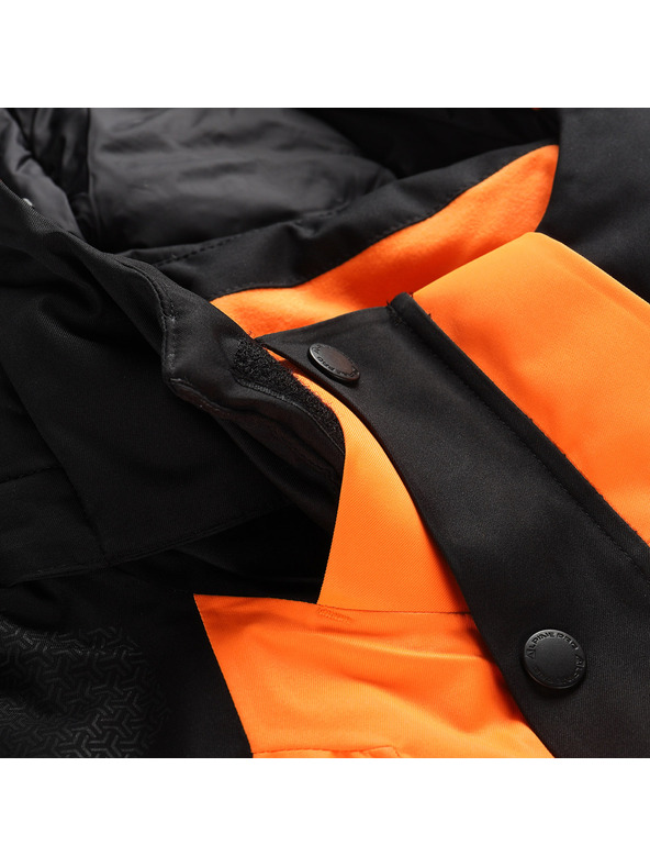 ALPINE PRO Herren-Skijacke mit ptx-Schneemembran ALPINE PRO DEAR neon shocking orange