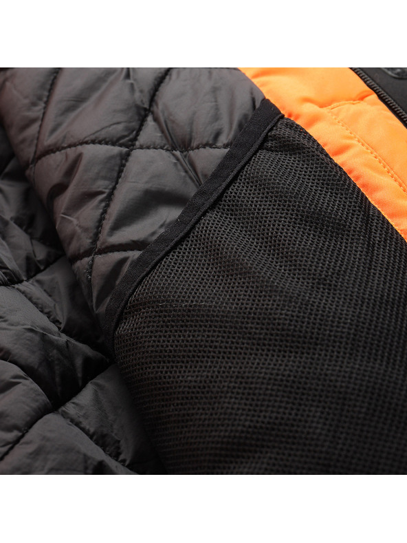 ALPINE PRO Herren-Skijacke mit ptx-Schneemembran ALPINE PRO DEAR neon shocking orange