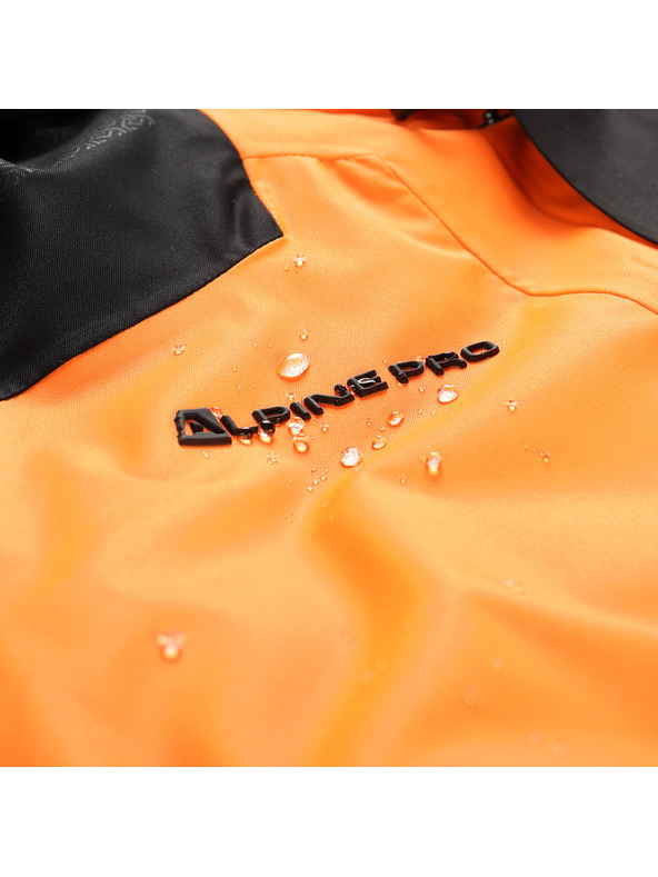 ALPINE PRO Herren-Skijacke mit ptx-Schneemembran ALPINE PRO DEAR neon shocking orange