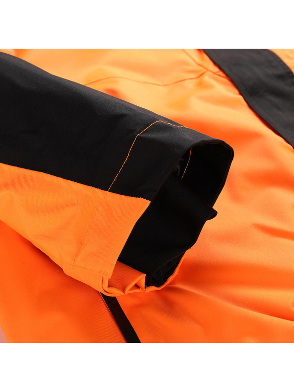 ALPINE PRO Herren-Skijacke mit ptx-Schneemembran ALPINE PRO DEAR neon shocking orange