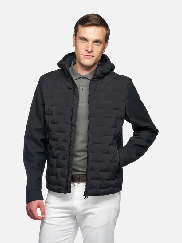 Geox Schwarze Herren Geox Sapienza Jacke