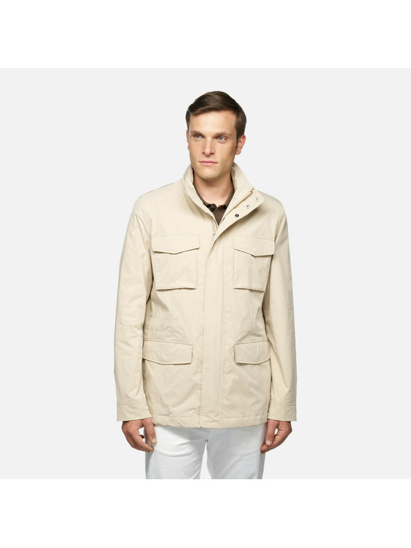 Geox Beige Herren Geox Damon Jacke