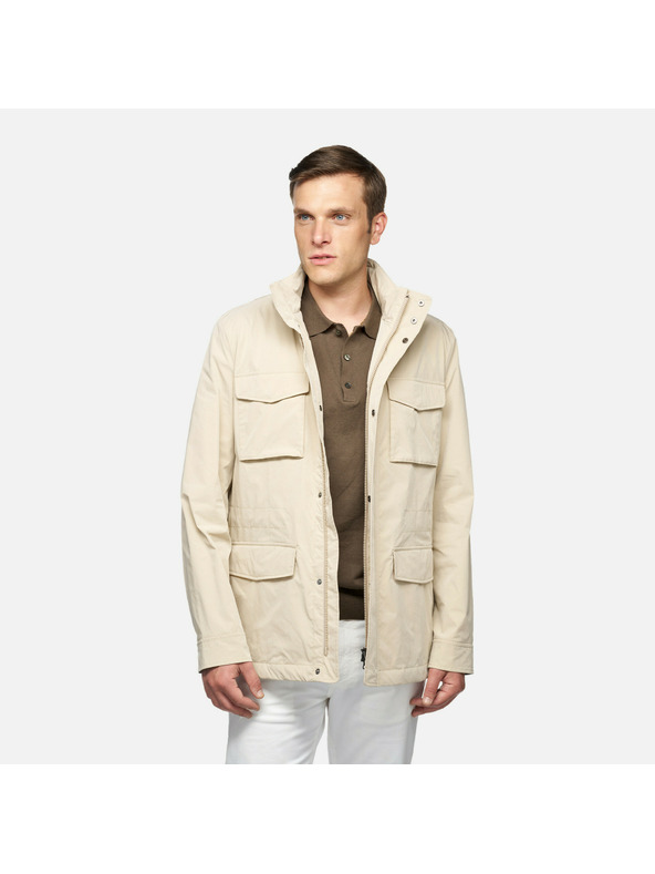 Geox Beige Herren Geox Damon Jacke