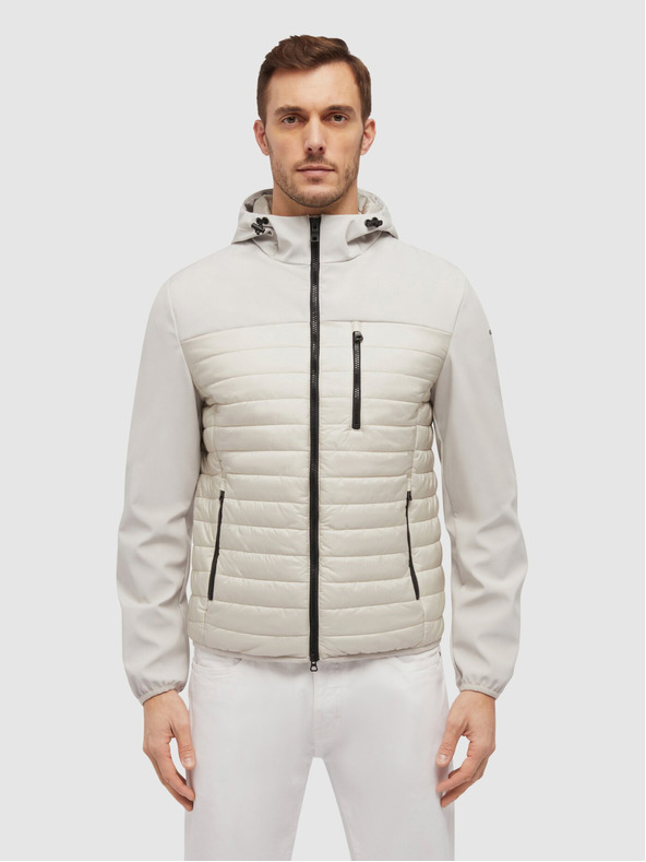 Geox Creme Herren Geox Sapienza Jacke