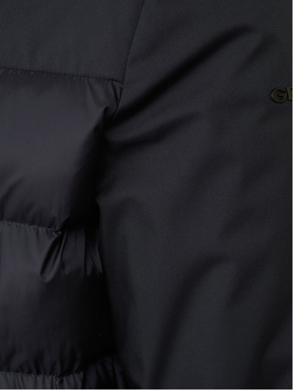 Geox Schwarze gesteppte Herrenjacke Geox Sapienza