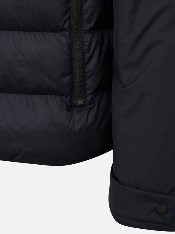 Geox Schwarze gesteppte Herrenjacke Geox Sapienza