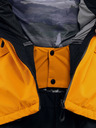 Horsefeathers Halen II unisolierte Jacke - schwarz/strahlend gelb Größe L HORSEFEATHERS