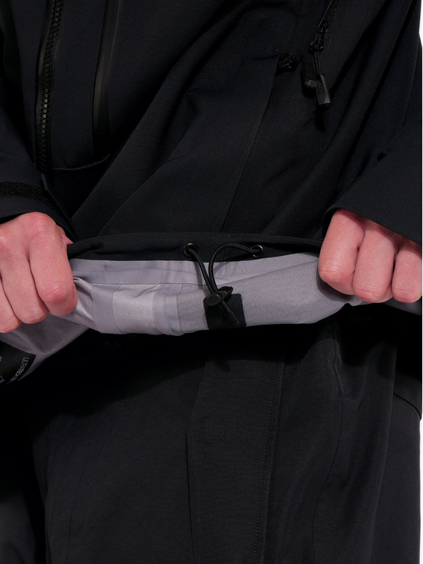 Horsefeathers Terra 3-Lagen Jacke - schwarz Größe M Pferdefedern