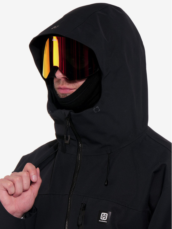 Horsefeathers Terra 3-Lagen Jacke - schwarz Größe M Pferdefedern