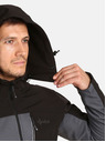 Kilpi Dunkelgraue Herren-Softshell-Jacke Kilpi RAVIO-M
