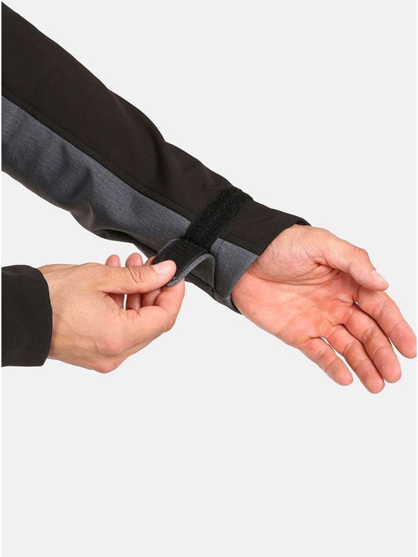 Kilpi Dunkelgraue Herren-Softshell-Jacke Kilpi RAVIO-M