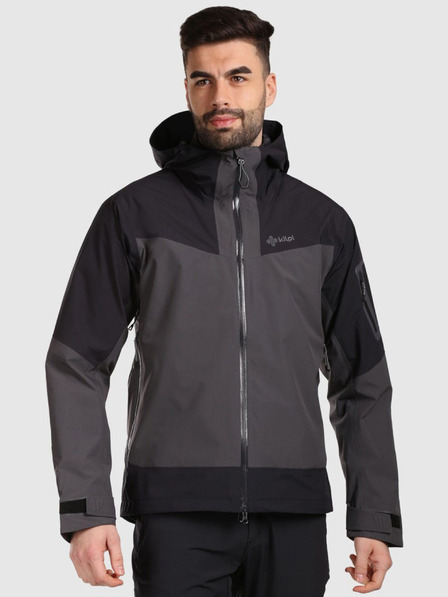 Kilpi Wasserdichte Herren-Hardshell-Jacke Kilpi MAMBA-M Dunkelgrau