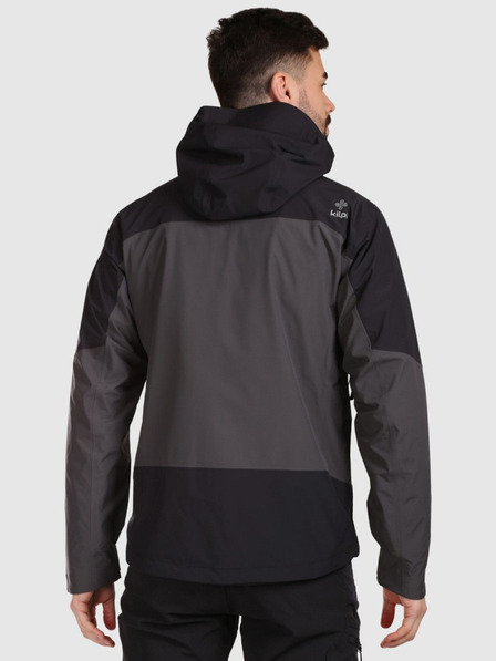 Kilpi Wasserdichte Herren-Hardshell-Jacke Kilpi MAMBA-M Dunkelgrau