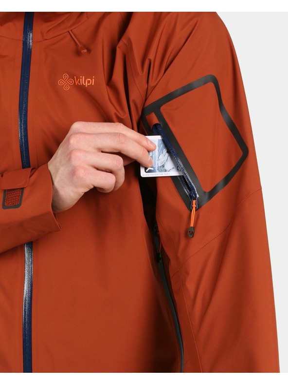 Kilpi Herren Hardshell-Regenjacke Kilpi MAMBA-M Braun