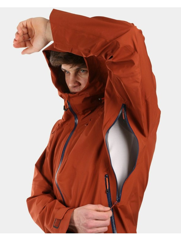 Kilpi Herren Hardshell-Regenjacke Kilpi MAMBA-M Braun