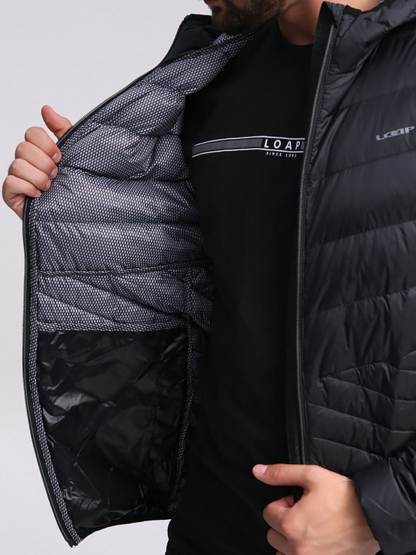 Loap Schwarze Daunenjacke für Herren LOAP IPALO