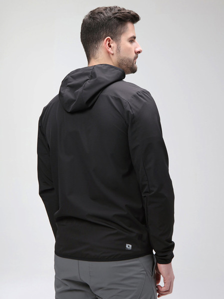 Loap Schwarze Herren-Softshell-Jacke LOAP URAL