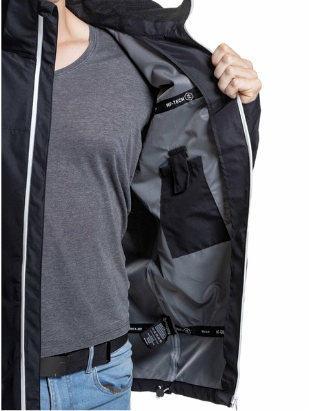 Meatfly Meatfly Herren Hardshell Jacke Bryce Black Ripstop | Schwarz | Größe
