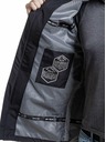Meatfly Meatfly Herren Hardshell Jacke Bryce Black Ripstop | Schwarz | Größe