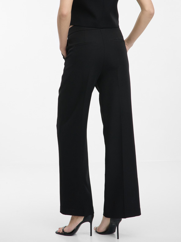 Orsay Schwarze Damen-Weitbeinhose ORSAY