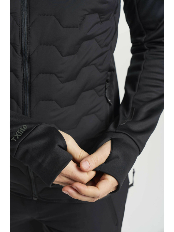 Tenson Herren TENSON TXlite Hybrid Zip Jacke M schwarz