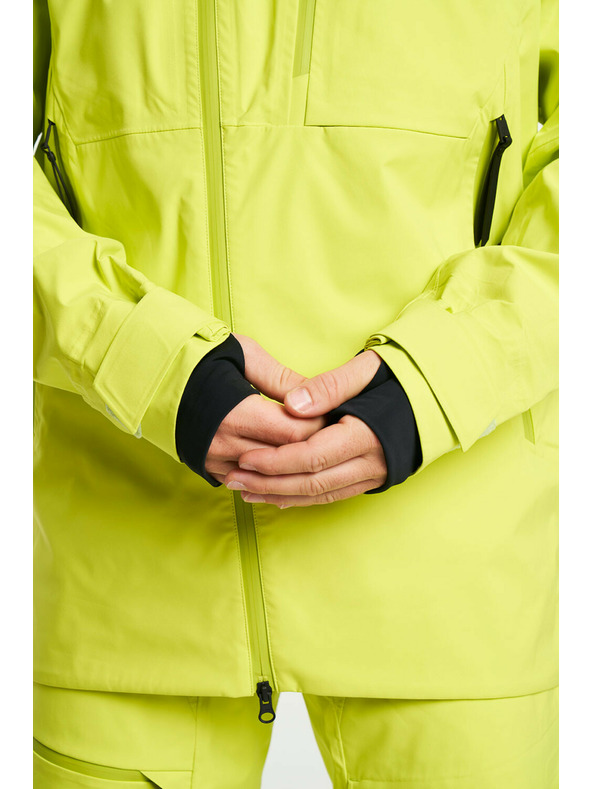 Tenson Herren Ski- und Skialp-Membranjacke TENSON Shibui Shell Jacket M hellgelb