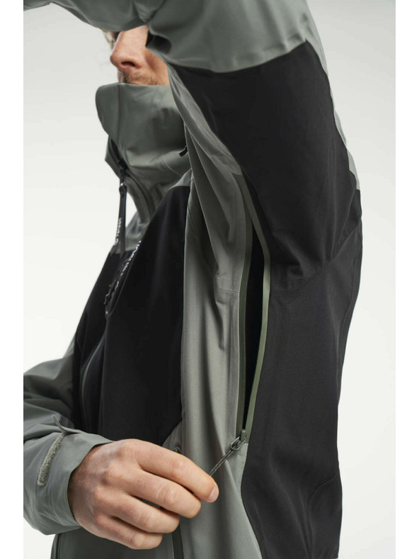 Tenson Herren Outdoorjacke TENSON TXlite Shell Jacket M grau-grün