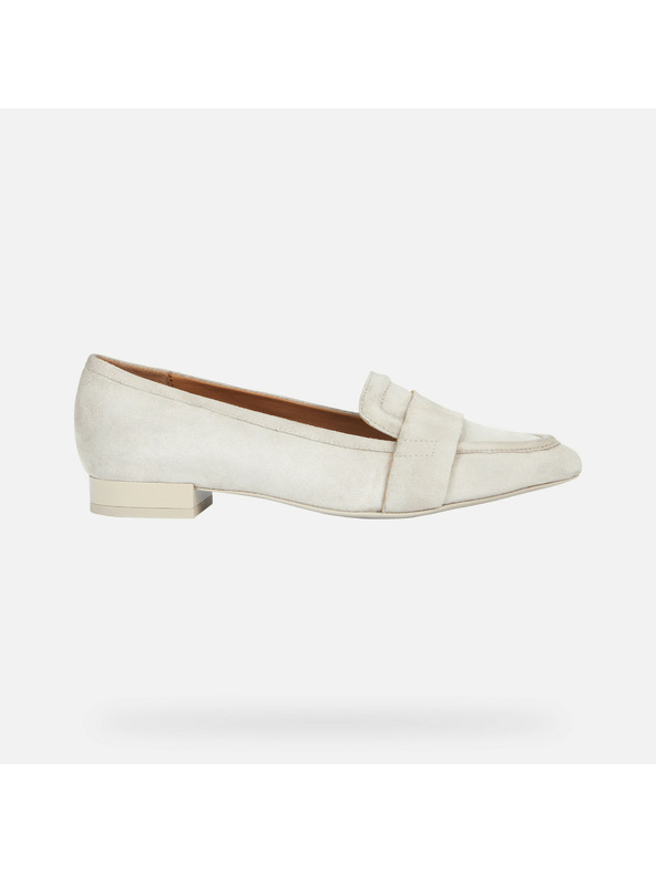 Geox Cremefarbene Damen-Ballerinas Geox Charyssa