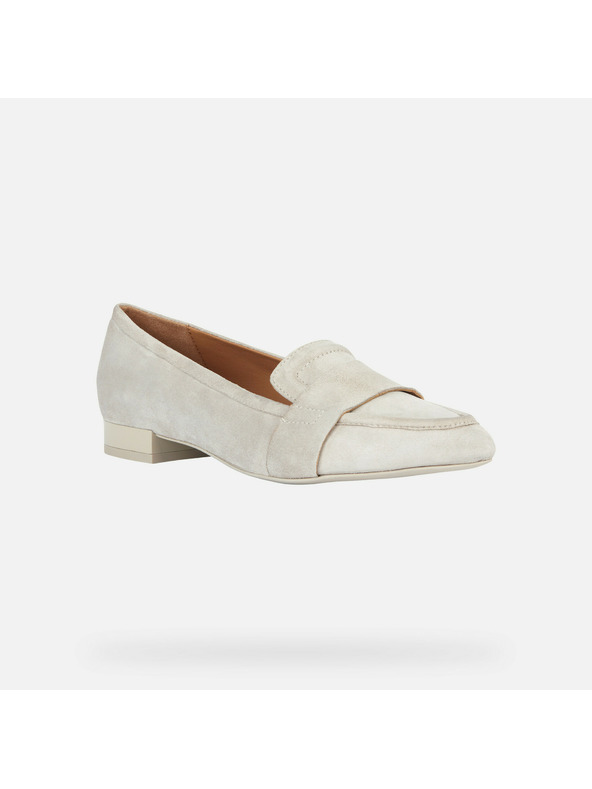 Geox Cremefarbene Damen-Ballerinas Geox Charyssa