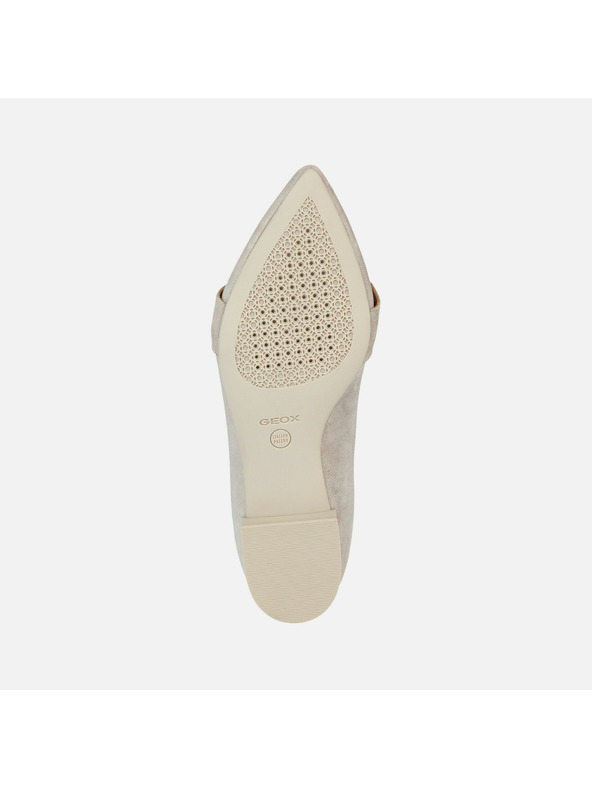 Geox Cremefarbene Damen-Ballerinas Geox Charyssa