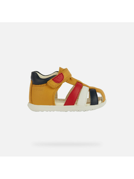 Geox Jungen erste Schritte Geox Macchia Gelb