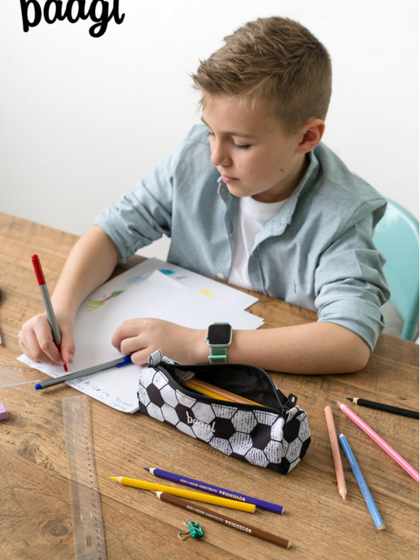 BAAGL  Schwarzes Schüleretui Baagl Goal