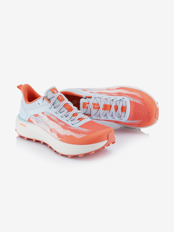 ALPINE PRO Laufschuhe mit antibakterieller Sohle ALPINE PRO GESE neon lachs