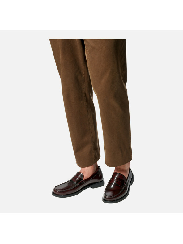 Geox Dunkelbraune Herren Mokassins Geox Recanati