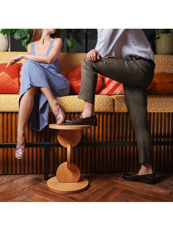 Geox Dunkelbraune Herren Mokassins Geox Recanati