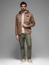 Ombre Clothing Herren leichte farbige Sportjacke mit Fleece von Ombre Clothing