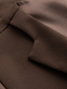 Ombre Clothing Herren strukturierte Strickweste maßgeschneidert mit Revers von Ombre Clothing