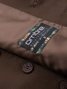 Ombre Clothing Herren strukturierte Strickweste maßgeschneidert mit Revers von Ombre Clothing