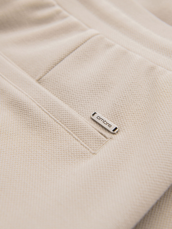 Ombre Clothing Herren gestrickte Shorts mit umgeschlagenen Beinen von Ombre Clothing