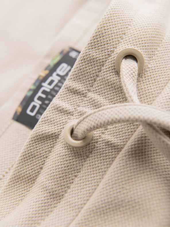 Ombre Clothing Herren gestrickte Shorts mit umgeschlagenen Beinen von Ombre Clothing