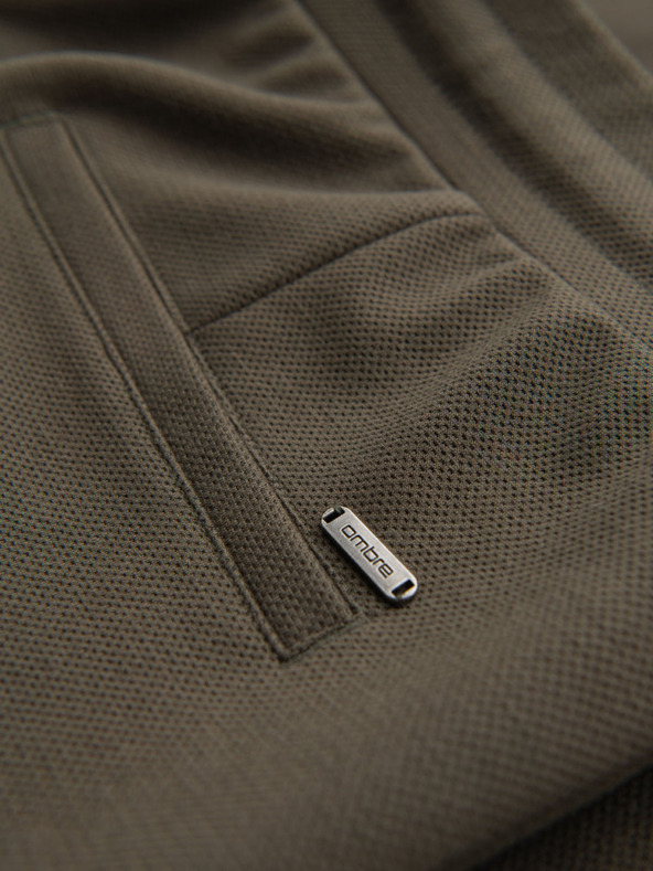 Ombre Clothing Herren gestrickte Shorts mit umgeschlagenen Beinen von Ombre Clothing