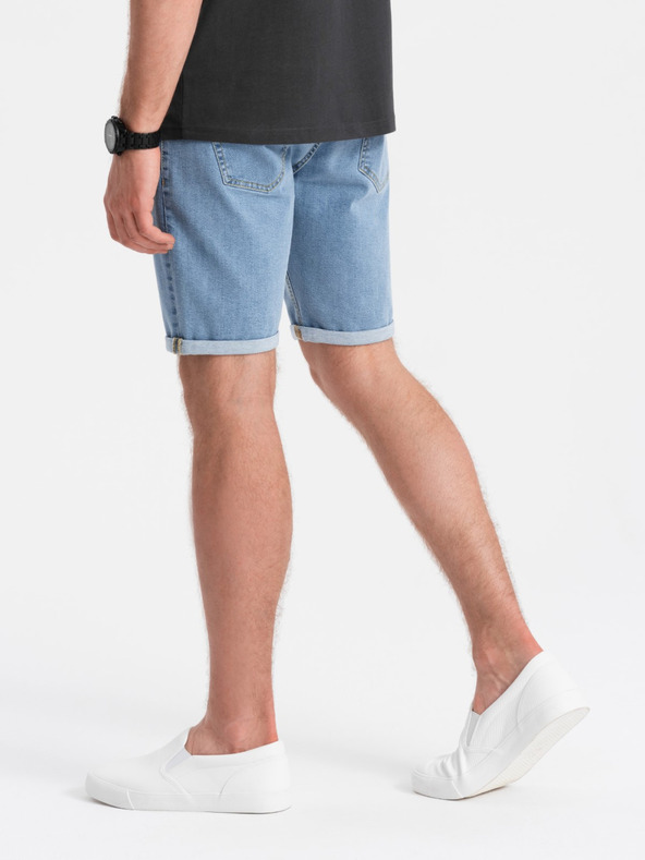 Ombre Clothing Herren Jeans-Shorts mit umgeschlagenen Beinen von Ombre Clothing